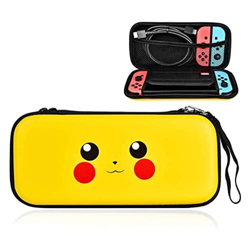 Sac de rangement Nintendo Switch, étui étanche pour accessoires de jeu (Pikachu)
 Fiche Technique et Prix au Maroc