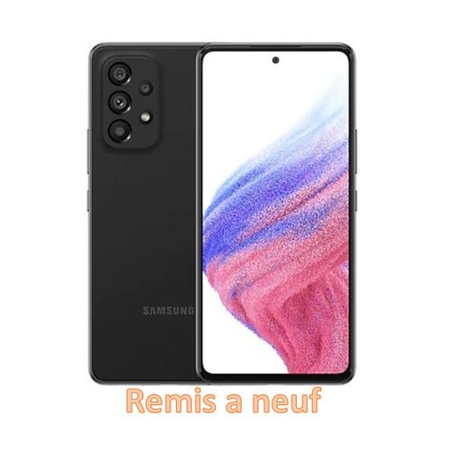 Samsung Galaxy A53 - 5G - 64 Mpx - 6Gb RAM 128Gb ROM - Android - Noir [ remis a neuf ]
 Fiche Technique et Prix au Maroc
