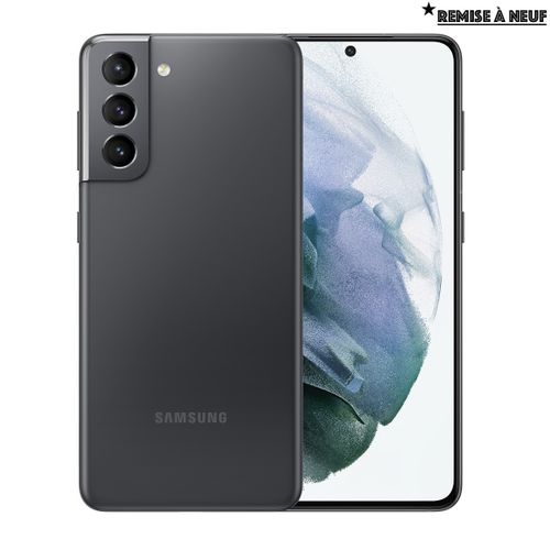 Samsung Galaxy S21 5G ( 128Go, 8Go ) Phantom Gray 6.2" - Remise à Neuf
 Fiche Technique et Prix au Maroc