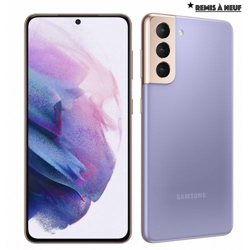 Samsung Galaxy S21 5G ( 128Go, 8Go ) Violet 6.2" - Remis à Neuf
 Fiche Technique et Prix au Maroc