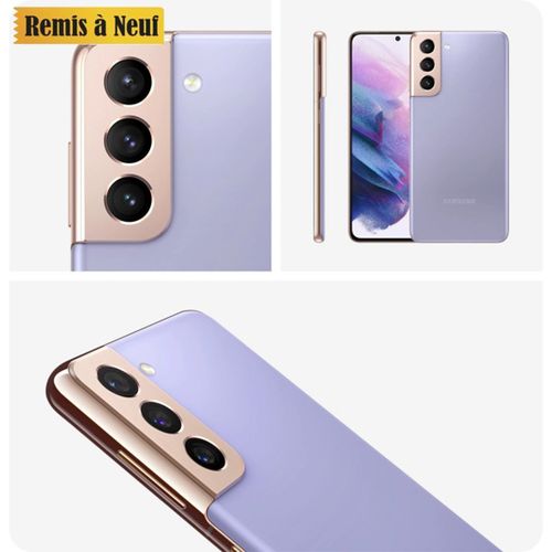 Samsung Galaxy S21 Plus 5G ( 128Go, 8Go ) Android 12  Phantom violet 6.7" - Remis à Neuf
 Fiche Technique et Prix au Maroc