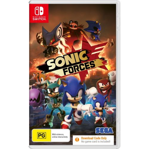 Sega Sonic Forces Nintendo Switch (Code de téléchargement)
 Fiche Technique et Prix au Maroc