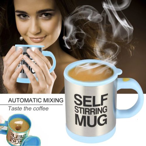 Self Stirring Mug Tasse électrique automatique avec couvercle en acier inoxydable mélangeur a café
 Fiche Technique et Prix au Maroc