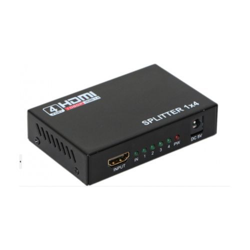 Splitter HDMI Switch  1x4 (1 Input 4 Output) 3D
 Fiche Technique et Prix au Maroc
