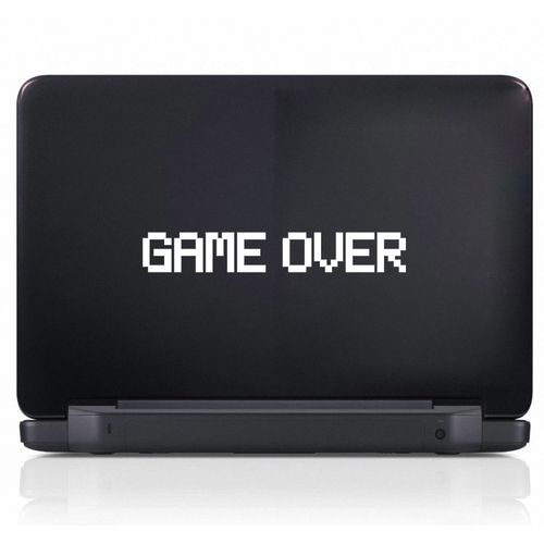 Stickers Autocollant Game Over Stickers vinyle stick [1pc] Blanc SL07
 Fiche Technique et Prix au Maroc