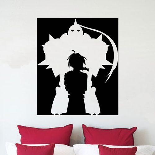 Stickers MA 100066 Fullmetal Alchemist-Alphonse - sticker manga - Noir
 Fiche Technique et Prix au Maroc