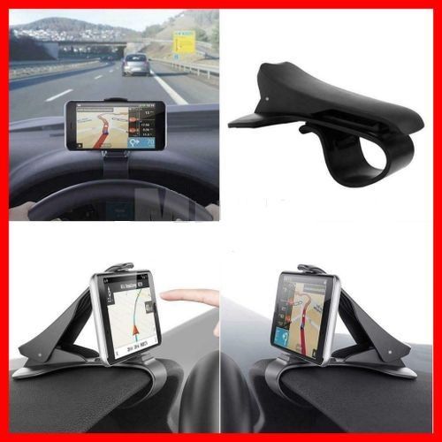 Support de Telephone Voiture sur Tableau De Bord - Pour GPS, Appels, Music
 Fiche Technique et Prix au Maroc