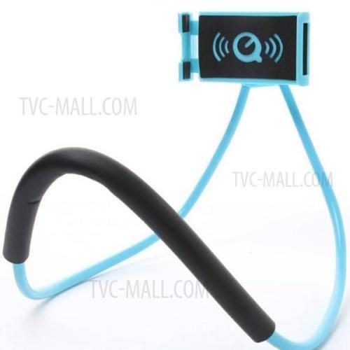 Support mobile universel de téléphone portable, accrochant sur le cou( bleu)
 Fiche Technique et Prix au Maroc