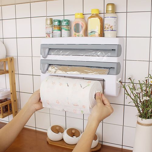 Support multifonctionnel pour le stockage de papiers de cuisine
 Fiche Technique et Prix au Maroc