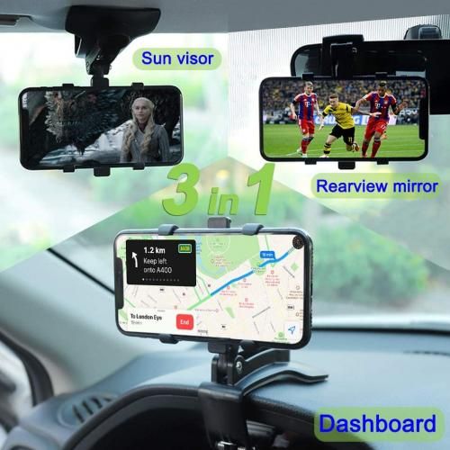 Support téléphone portable pour tableau de bord
 Fiche Technique et Prix au Maroc