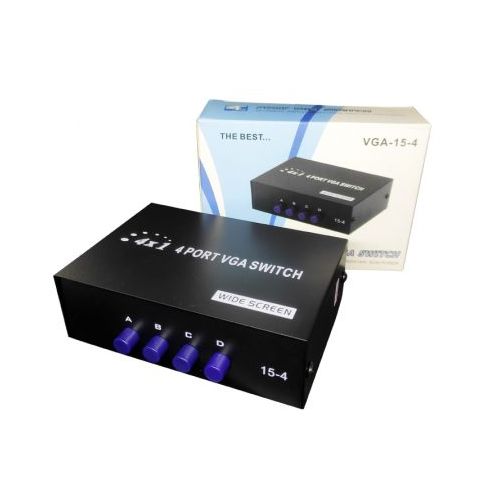 Switch VGA 4 Ports
 Fiche Technique et Prix au Maroc