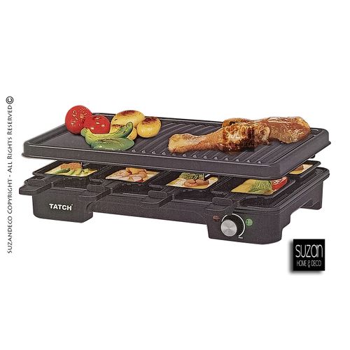 TATCH 2 en 1 Raclette Française + Planche A Grillade Maroc Prix Pas Cher
 Fiche Technique et Prix au Maroc
