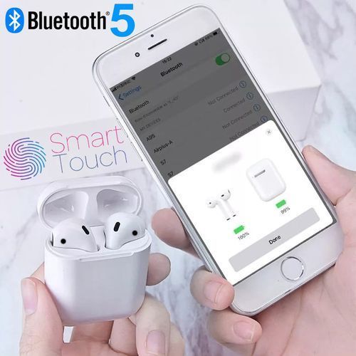 TWS Écouteurs sans fil avec microphone à réduction de bruit Mini casque sans fil Bluetooth TWS i12
 Fiche Technique et Prix au Maroc