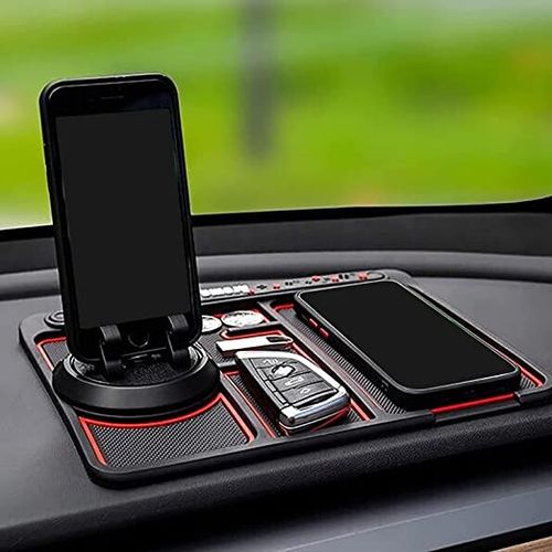 Tapis de téléphone de voiture antidérapant 4 en 1
 Fiche Technique et Prix au Maroc