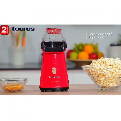 Taurus Appareil à Pop-corn 1100W - Rouge Ferrari  2ans de garantie
 Fiche Technique et Prix au Maroc