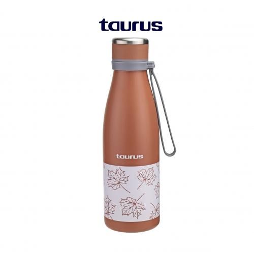Gourde Isotherme 500 Ml En Acier Inoxydable - Double Paroi, Sous Vide, Avec Tasse Et Cordon