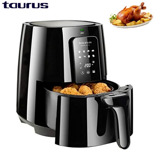 Taurus Friteuse à air chaud électrique capacité de 3,5L digital sans huile original d'Espagne de 1300 watt
 Fiche Technique et Prix au Maroc