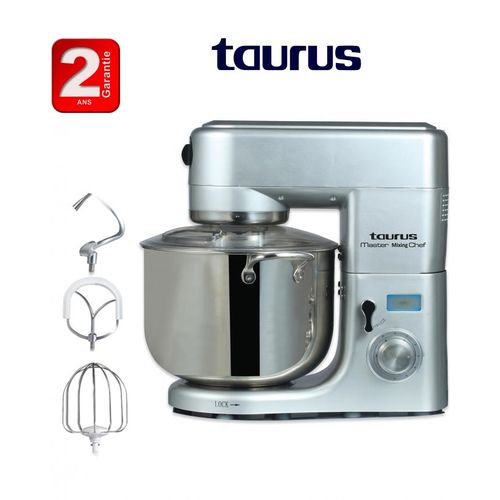 Taurus Robot pétrin multifonction Master mixing Chef XXL Bol10 L 1500w-2ans de garantie
 Fiche Technique et Prix au Maroc