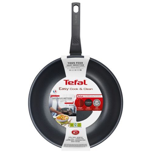 Tefal Easy Cook & Clean B55_419_02 - Wok 28
 Fiche Technique et Prix au Maroc