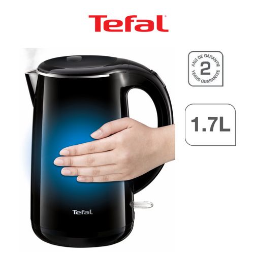 Tefal Safe'Tea - Bouilloire - 1,7L - Double paroi protectrice - KO260810
 Fiche Technique et Prix au Maroc