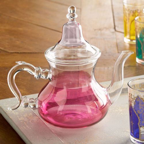 Théière de Thé en verre transparent, Théière Marocain 650 ml
 Fiche Technique et Prix au Maroc