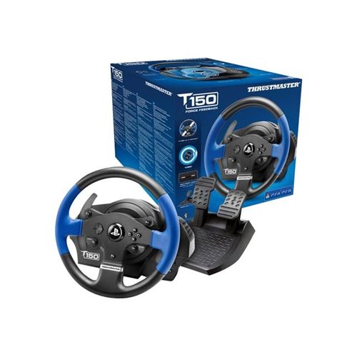 Thrustmaster Ensemble Volant de course et pédales - T150 FORCE FEEDBACK - Noir
 Fiche Technique et Prix au Maroc