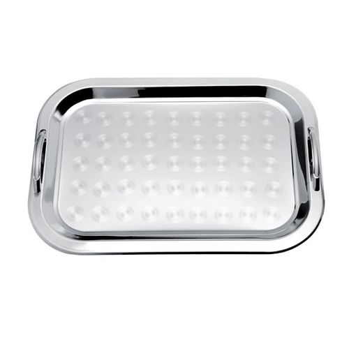 Titanic production Plateau à servir pour thé ou évenement a usage quotidien idéal en Inox 40cm
 Fiche Technique et Prix au Maroc