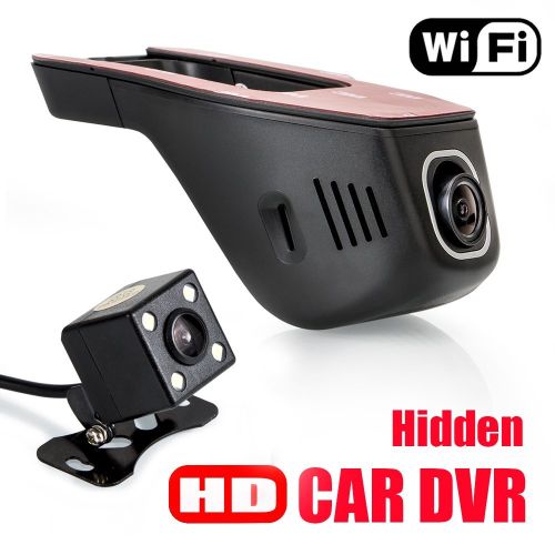 Top Model DOUBLE LENTILLE CAMERA DE VOITURE DVR 1080P FULL HD WIFI 
 Fiche Technique et Prix au Maroc