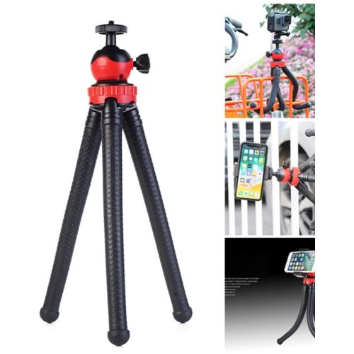 Tripied Flexible Gorilla Octopus Pour Camera et Smartphone Extra Solide, Haute Qualitée + Support téléphone
 Fiche Technique et Prix au Maroc
