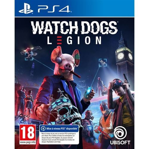 UBISOFT Watch Dogs Legion. Ps4 - Ps5
 Fiche Technique et Prix au Maroc