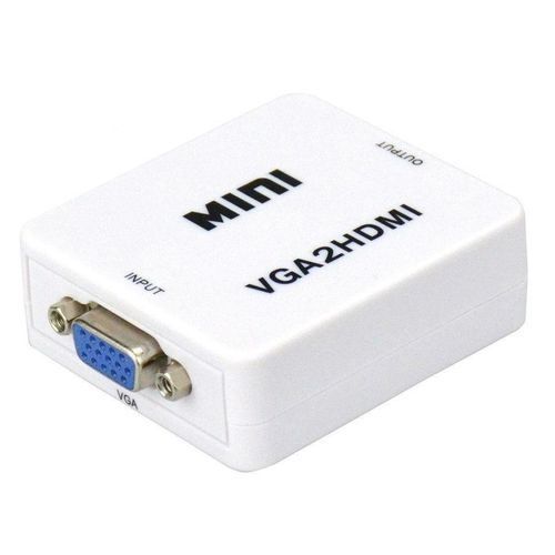 Universal VGA To HDMI Converter Full HD Audio Video HDMI Adapter 1080P For PC Laptop
 Fiche Technique et Prix au Maroc