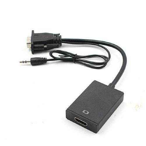 VGA vers HDMI avec sortie audio
 Fiche Technique et Prix au Maroc