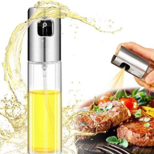 Vaporisateur d'Huile, Spray et vinaigre, Bouteille en Verre, Distributeur pour BBQ, Salade - 100ml
 Fiche Technique et Prix au Maroc