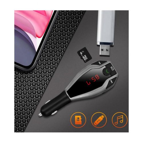 X7 Transmetteur FM Bluetooth pour Voiture car kit
 Fiche Technique et Prix au Maroc