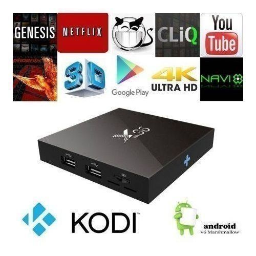 X96 4K TV Box 2GB - 16GB  - Quad core Android 6.0 wifi
 Fiche Technique et Prix au Maroc