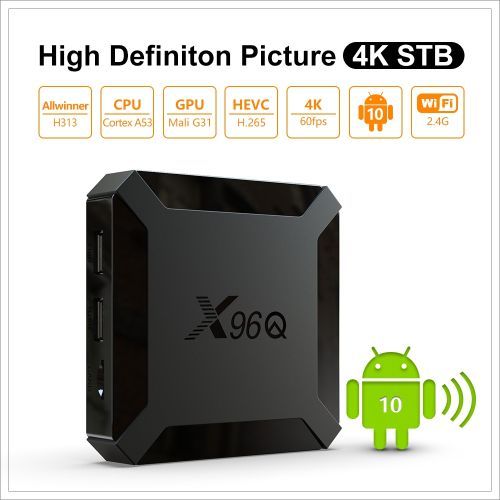 X96 HD 4K Smart TV 4k H313 , Android 10.0 2GB+16GB
 Fiche Technique et Prix au Maroc