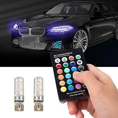 autogear LED pour voiture intérieure avec télécommande t10 6smd 5050 rgb 2pcs
 Fiche Technique et Prix au Maroc
