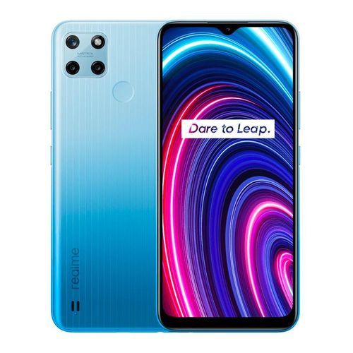 realme C25Y RMX3269 64GB+4GB Glacier Blue
 Fiche Technique et Prix au Maroc