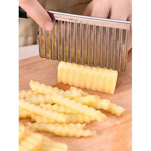 1 pièce Coupe-pommes de terre en acier inoxydable
 Fiche Technique et Prix au Maroc