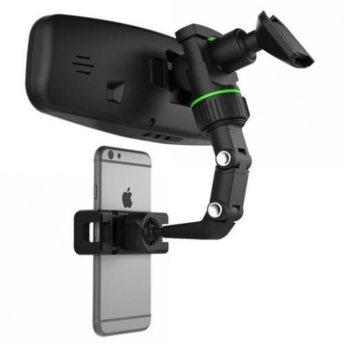Rétroviseur de support de téléphone portable de voiture rotatif à 360 degrés
 Fiche Technique et Prix au Maroc