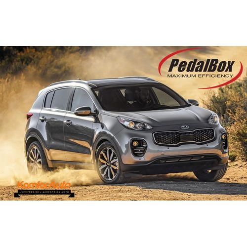 PedalBox pour  KIA SPORTAGE 2016+  (Le boitier pour Booster votre accélération)
 Fiche Technique et Prix au Maroc