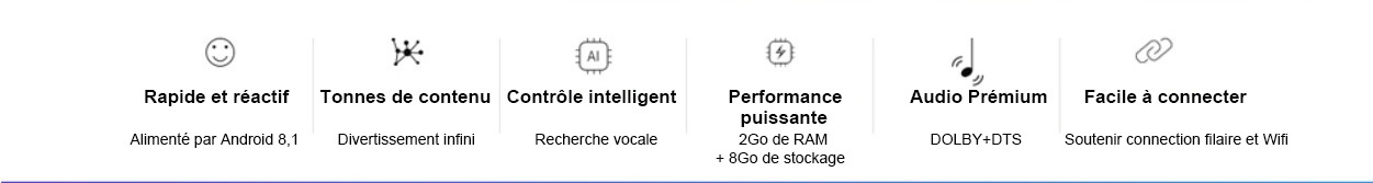 Xiaomi Mi Box S avec Assistant Google à Distance de Version Internationale Officielle- Noir Prise UK