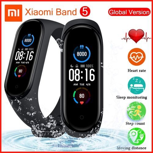 XIAOMI Nouveau Original Mi Smart Band 5 bracelet Intelligent GLOBAL VERSION
 Fiche Technique et Prix au Maroc