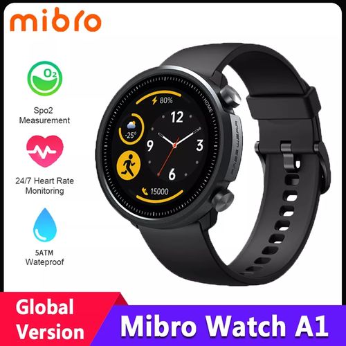 XIAOMI Mibro A1 montre connectée pour hommes et femmes, écran de 1.3 pouces
 Fiche Technique et Prix au Maroc