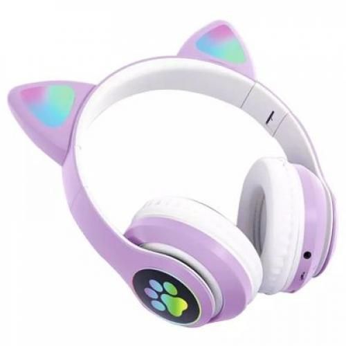 Écouteurs Bluetooth5.0 Pour Chat Music Headset Cat Ear Headphones Wireless
 Fiche Technique et Prix au Maroc