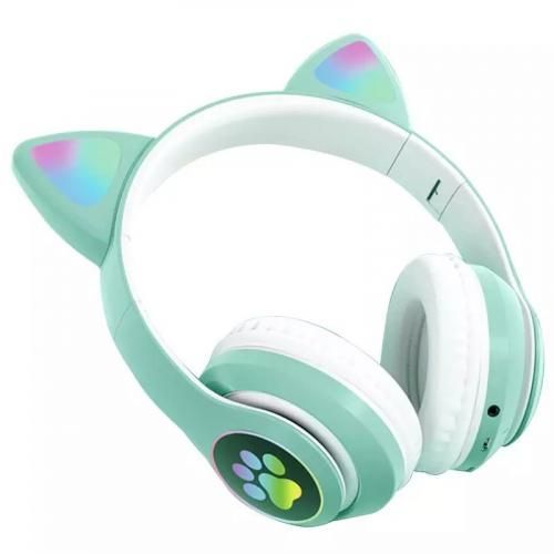 Casque D'écoute Sans Fil Bluetooth lumière LED,Music,Jeux Cat Ear Headphones
 Fiche Technique et Prix au Maroc