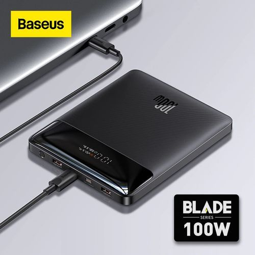 Baseus Power Bank 100W 20000Mah Pour Macbook, PC, Téléphone, Type C, PD, Charge Rapide
 Fiche Technique et Prix au Maroc