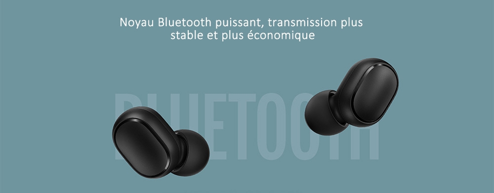 Xiaomi Redmi AirDots Casque Ecouteur Sans Fil Bluetooth - Noir