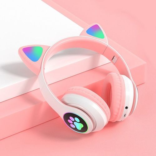 Intelligent Headphones Casque D'écoute Sans Fil Bluetooth lumière LED, Cat Ear
 Fiche Technique et Prix au Maroc