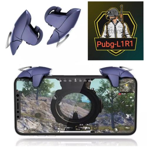 Contrôleur de jeu mobile feu libre L1 R1 manette pour Iphone, Android, PUBG, Free Fire
 Fiche Technique et Prix au Maroc